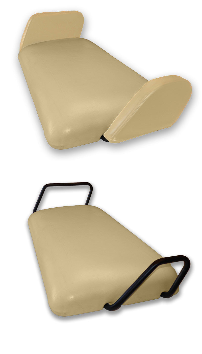 Cart Buddy® — Yamaha G-Series (with metal rail arm rests) - Standard Seat Tan